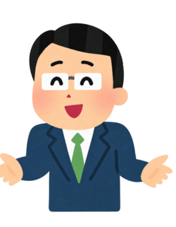 「今、決めていただければ、特別に値引きを10万円アップします！」と、笑顔で両手を広げて甘い提案をしてくるスーツ姿の男性営業マンのイラスト
